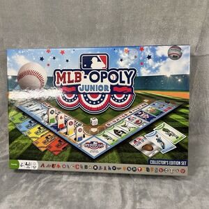 MLB-OPOLY Junior Game Collectors Edition Set, MasterPieces‎ Inc., New & Sealed